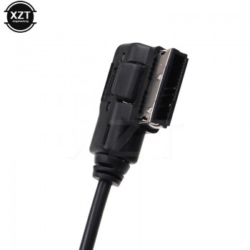 USB AUX Cable Music MDI MMI AMI to USB Female Interface Audio AUX Adapter Data Wire For AUDI A3 A4 A5 A6 Q5 For VW MK5