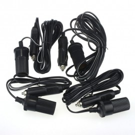 Dependable Car Styling 12V 10A Car Accessory Cigarette Lighter Socket Extension Cord Cable 1m 2m 3m 5m