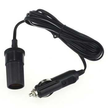 Dependable Car Styling 12V 10A Car Accessory Cigarette Lighter Socket Extension Cord Cable 1m 2m 3m 5m