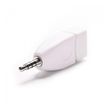 Do Promotion! Converter Adapter USB 2.0 Female to 3.5mm Male AUX Audio Durable Car Plug Jack