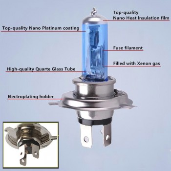 1PC Car H1 H4 H7 H11 HB3 HB4 Headlight Ceramic Bulb Holder Extension Automotive Wire Halogen Adapter Socket Lamp Connector