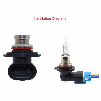 1PC Car H1 H4 H7 H11 HB3 HB4 Headlight Ceramic Bulb Holder Extension Automotive Wire Halogen Adapter Socket Lamp Connector