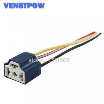 1PC Car H1 H4 H7 H11 HB3 HB4 Headlight Ceramic Bulb Holder Extension Automotive Wire Halogen Adapter Socket Lamp Connector