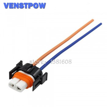 1PC Car H1 H4 H7 H11 HB3 HB4 Headlight Ceramic Bulb Holder Extension Automotive Wire Halogen Adapter Socket Lamp Connector