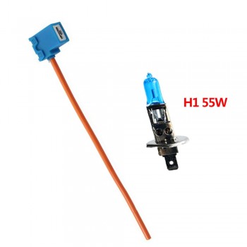 1PC Car H1 H4 H7 H11 HB3 HB4 Headlight Ceramic Bulb Holder Extension Automotive Wire Halogen Adapter Socket Lamp Connector