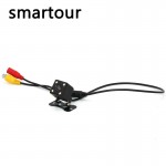 Smartour Car reversing camera rear view backup image parking assist LED light plug waterproof night vision no video line