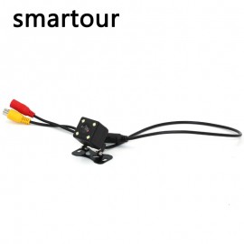 Smartour Car reversing camera rear view backup image parking assist LED light plug waterproof night vision no video line
