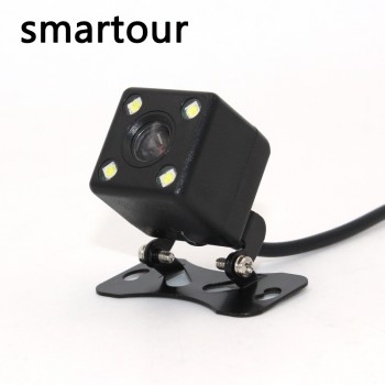 Smartour Car reversing camera rear view backup image parking assist LED light plug waterproof night vision no video line
