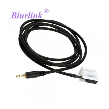 Car Aux Cable 3.5MM MP3 Audio Adapter For Peugeot 307 308 408 407 507 Sega Triumph Citroen C5 C2 RD4