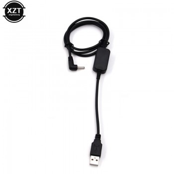 New USB DC 5V To DC 12 V 3.5 mm Port Car Charging Charger Adapter for Car GPS Radar Detector Cigarette Lighter cable length 1 m