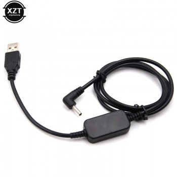 New USB DC 5V To DC 12 V 3.5 mm Port Car Charging Charger Adapter for Car GPS Radar Detector Cigarette Lighter cable length 1 m