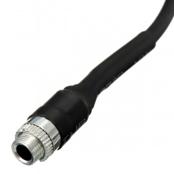 New 3.5MM 12PIN AUX Auxiliary Wire Black Audio Female Music Cable For BMW E60 E63 5 6 Series 550i 520d 525d 525xd 530d 530xd