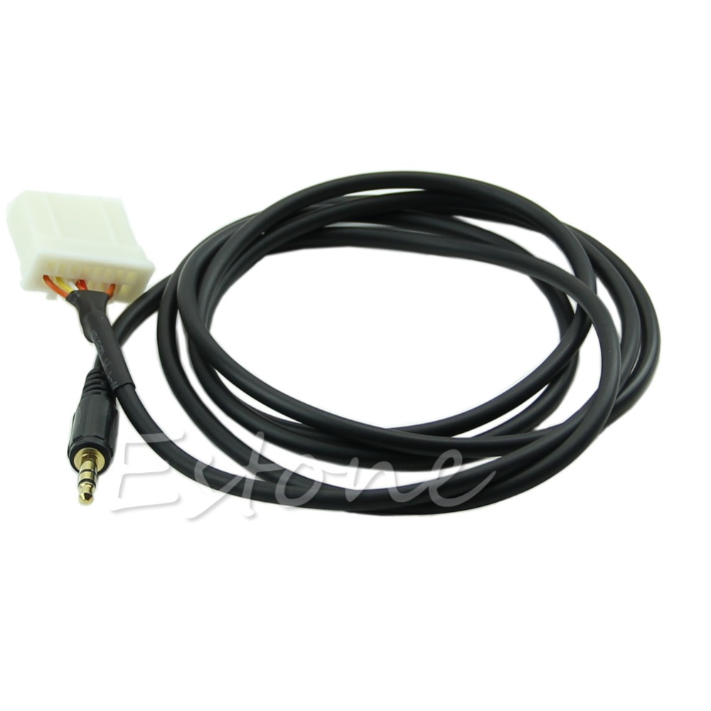 1Pc Universal 3.5MM Mini Jack AUX In Audio Cable For Mazda 3 Mazda 5 Mazda 6 Mazda 2