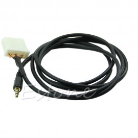 1Pc Universal 3.5MM Mini Jack AUX In Audio Cable For Mazda 3 Mazda 5 Mazda 6 Mazda 2