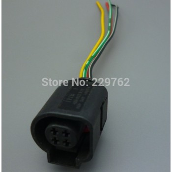 shhworldsea 1pcs 4 Pin Coolant Temperature Sensor Plug 4B0973712 4B0 973 712 Fit for Jetta Golf Passat Beetle for AUDI A4 TT