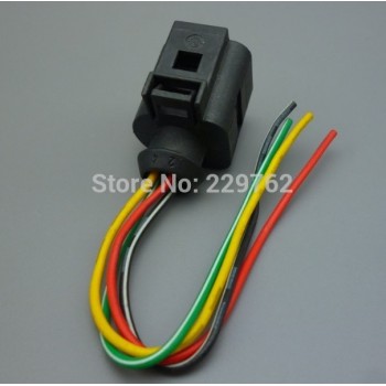shhworldsea 1pcs 4 Pin Coolant Temperature Sensor Plug 4B0973712 4B0 973 712 Fit for Jetta Golf Passat Beetle for AUDI A4 TT
