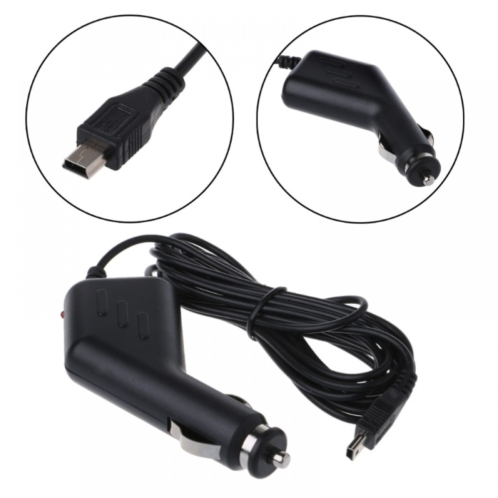 Free delivery 3.5-meter mini USB port Car Charger Travel Adapter Power Plug Car Car DVR Charging new