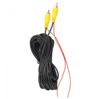 VODOOL 6m Car RCA CAR Reverse Rear View Parking Camera Video Cable RearView with Video Trigger Wire for All Car Accessories Wire