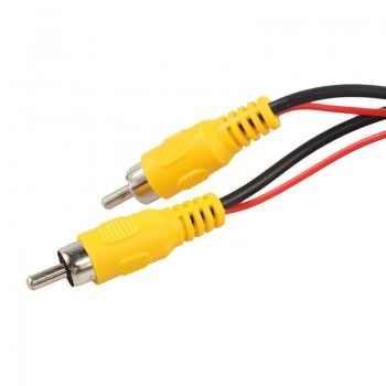 VODOOL 6m Car RCA CAR Reverse Rear View Parking Camera Video Cable RearView with Video Trigger Wire for All Car Accessories Wire