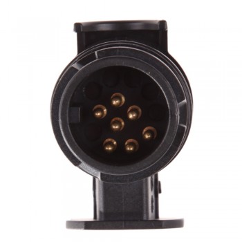 12V 13 To 7 Pins Plug Adapter Electrical Converter Truck Trailer Connector European Standard Round Hole Trailer Plug Truck Cable