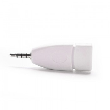 Converter Adapter USB 2.0 Female to 3.5mm Male AUX Audio Durable Car Plug Jack NJ88