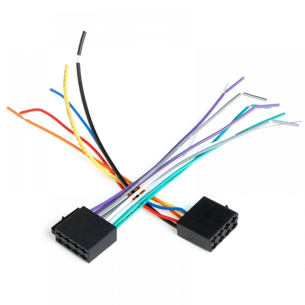 1 SET Universal Female ISO Wiring Harness Car Radio Adaptor Connector Wire Plug Kit Hot