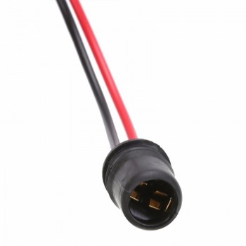Mayitr 10Pcs T10 W5W Car Wedge Light Bulb Socket Connector Holder Extension LED Lamp Bulb Base Holder for Car Truck Boat