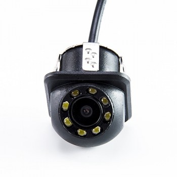 Mini Waterproof Car Parking Assistance Reversing Back Rear View Camera HD Wire Car Rear View Camera With or Without LED