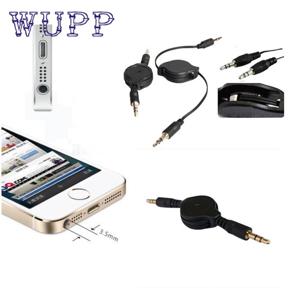 AUTO 2017 Top quality Aux Auxiliary 3.5mm Car Male to M AUX AUXILIARY sound Stereo Audio Data Cable MP3 free shipping Au 18 AA