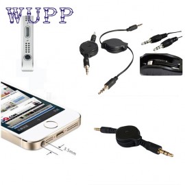 AUTO 2017 Top quality Aux Auxiliary 3.5mm Car Male to M AUX AUXILIARY sound Stereo Audio Data Cable MP3 free shipping Au 18 AA
