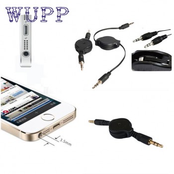 AUTO 2017 Top quality Aux Auxiliary 3.5mm Car Male to M AUX AUXILIARY sound Stereo Audio Data Cable MP3 free shipping Au 18 AA