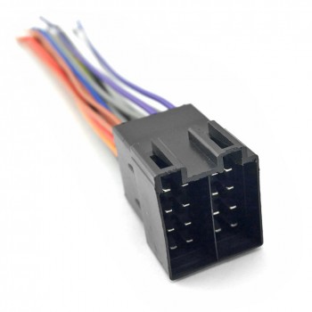 BEESCLOVER Universal Male ISO Radio Wire Wiring Harness Adapter Connector Car Adaptor Plug for Volkswagen Citroen Audi r30