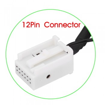 Car USB AUX Interface 12Pin Adapter MP3 Audio MP3/WMA Player Auto AUX USB SD CD Changer 12P Connector