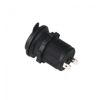 Cigarette Lighter Socket 12V Waterproof Car Boat Motorcycle Cigarette Lighter Sockets Power Plug Outlet