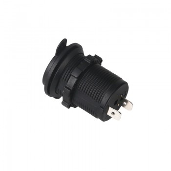 Cigarette Lighter Socket 12V Waterproof Car Boat Motorcycle Cigarette Lighter Sockets Power Plug Outlet