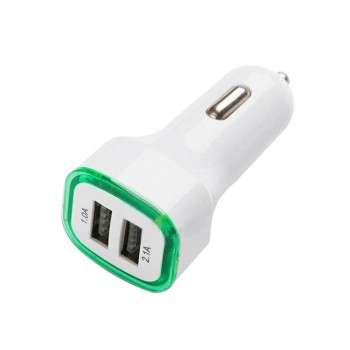 Auto Universal USB 2.0 Ports LED Display Car Charger Pratical Automotive 2.1A LED USB Easy To Use Dual-adapter Output Charger