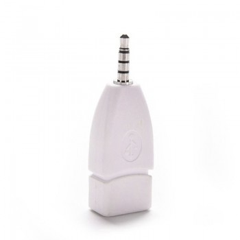 Converter Adapter USB 2.0 Female to 3.5mm Male AUX Audio Durable Car Plug Jack DXY88