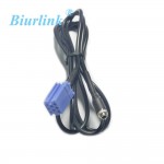 For Volkswagen Passat B5 POLO Bora MINI ISO 8Pin Female 3.5MM CD Changer Cable JACK Aux Audio Adapter
