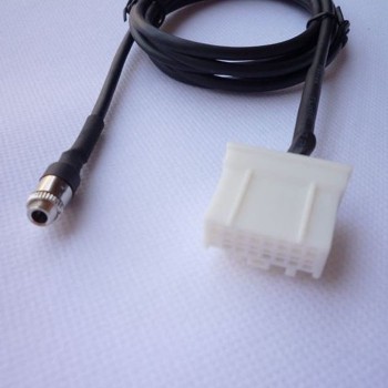 AUTO 2016 Top quality 1pc For Car AUX In Input Female Jack Interface Adapter Cable For Mazda 3 6 MX-5 RX8  Au 06