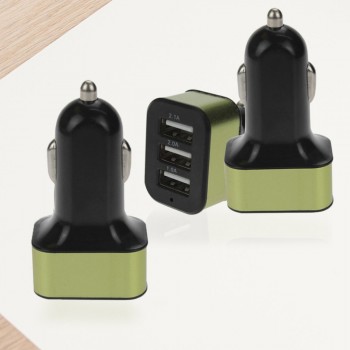 VORCOOL DC 12-24V 3 USB Ports Car Charger Adapter 1A 2.1A Power Charging Socket Universal Automobile Cargador for IPhone Andriod