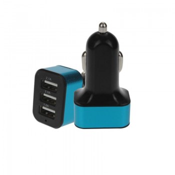 VORCOOL DC 12-24V 3 USB Ports Car Charger Adapter 1A 2.1A Power Charging Socket Universal Automobile Cargador for IPhone Andriod
