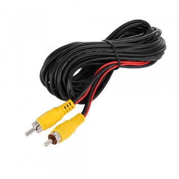 6m/12m Car RCA CAR Reverse Rear View Parking Camera Video CableRear View Video Trigger Wire for All Car Extension Cord