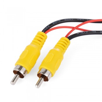6m/12m Car RCA CAR Reverse Rear View Parking Camera Video CableRear View Video Trigger Wire for All Car Extension Cord