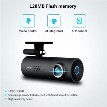 In Stock! XiaoMi 70Mai 70Minutes Smart Car DVR RU/EU/US Version 1080P Wireless Dash Cam 130Degree Wide Angle IMX323 VoiceControl