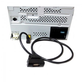 RCD510 RNS315 CD changer USB interface cable adapter for Skoda Octavia USB cable audio input adapter
