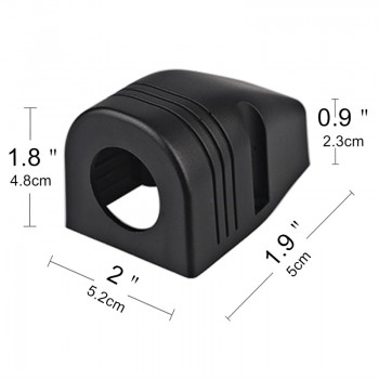 1PCS Car Charger Tent Base Car Accessories Waterproof Tent USB Voltmeter Cigarette Lighter Tent for Truck Motorcycle Boat  ATV