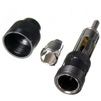 Male Car Auto CD Radio Steoro Aerial ANTENNA PLUG Repair Adapter Connector Plastic Handle DIY Aerial Adapter Socket