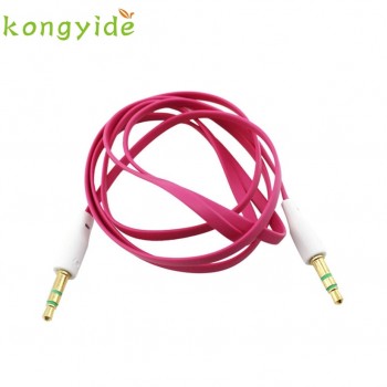 Car-styling Jack Male to Male Car Aux Auxiliary Cord Stereo Audio Cable for Phone iPod td11 dropship