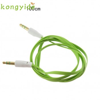 Car-styling Jack Male to Male Car Aux Auxiliary Cord Stereo Audio Cable for Phone iPod td11 dropship