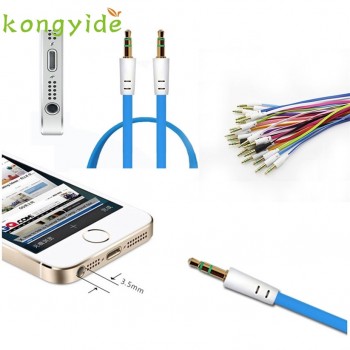 Car-styling Jack Male to Male Car Aux Auxiliary Cord Stereo Audio Cable for Phone iPod td11 dropship
